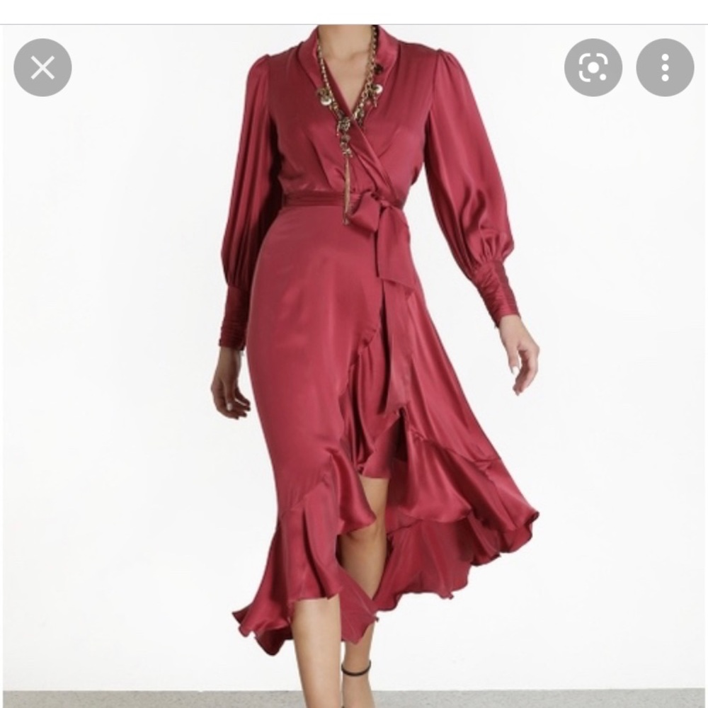 Classic Zimmerman wrap dress